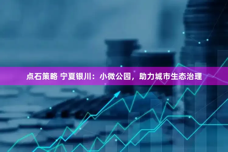 点石策略 宁夏银川：小微公园，助力城市生态治理