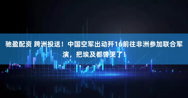 驰盈配资 跨洲投送!中国空军出动歼16前往非洲参加联合军演,把埃及都馋哭了!